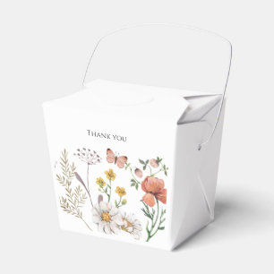 Elegante Wildblume Geschenkschachtel