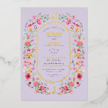 Elegante Wildblume Hochzeit im Wilhelm Garten