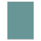 Elegante Wildblume Hochzeit Tischnummer (Rückseite)