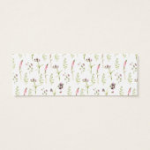 Elegante Wildblume Hochzeiten Website UAWG (Rückseite)