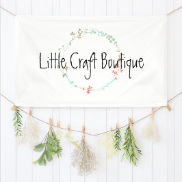 Elegante Wildblume Kunst, Dichtung und Musik Banner