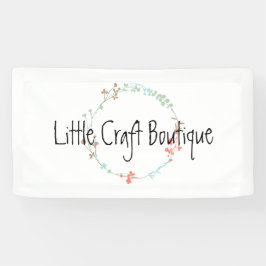 Elegante Wildblume Kunst, Dichtung und Musik Banner