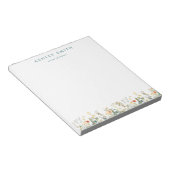 Elegante Wildblume Notizblock (angewinkelt)