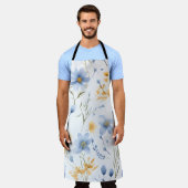 Elegante Wildblume Schürze (Getragen)