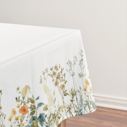 Elegante Wildblume Tablecloth Tischdecke (Beispiel)