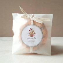 Elegante Wildblume Tea Party Brautparty