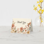 Elegante Wildblume Wasserfarben Karte (Gelbe Blume)