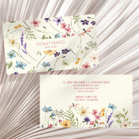 Elegante Wildblume Wilde Blume Maßgeschneidert