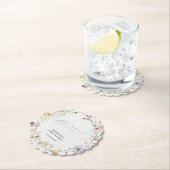 Elegante Wildblumen Baby in Bloom Untersetzer (Vor Ort)