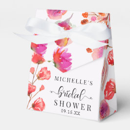 Elegante Wildblumen | Boho Brautparty Geschenkschachtel