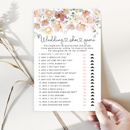 Elegante Wildblumen Das Hochzeitsschuhspiel