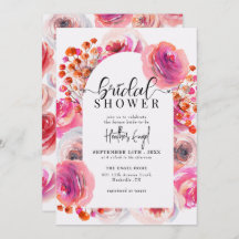 Elegante Wildblumen | Frühjahr Sommer-Brautparty