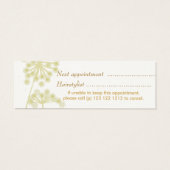 Elegante Wildblumen Moderne Berufliche Blumen (Rückseite)