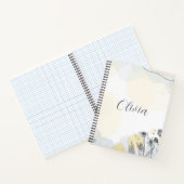 Elegante Wildblumen Notizblock (Innenseite)