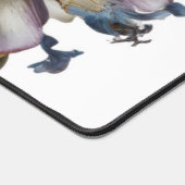 elegante Wildblumen Schreibtischunterlage (Ecke)