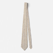 Elegante Wildblumengarten-Hochzeit Krawatte (Vorderseite)