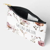 Elegante wilde Blume Zubehörtasche (Offen)