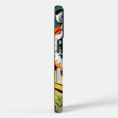 Elegante wilde Tigerfarbenmalerei Case-Mate iPhone Hülle (Rückseite / Rechts)