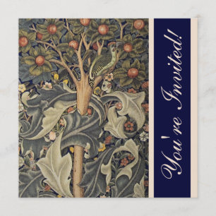 Elegante William Morris Einladungen