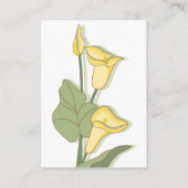 Elegante Wine Bar Begleitkarte (Rückseite)