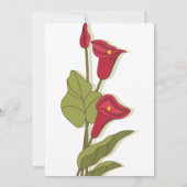 Elegante Wine Club Einladung (Rückseite)