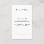 Elegante Wine Glass Grapes beruflich Visitenkarte (Rückseite)