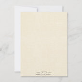 Elegante Wine tasting in der Fattoria Moncucchetto Einladung (Rückseite)