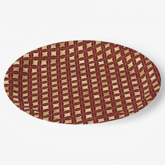 Elegante Wine tasting in der Fattoria Moncucchetto Pappteller (Schrägansicht)