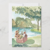 Elegante Wine tasting | Picnisches Brautparty (Rückseite)