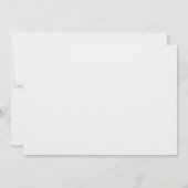 Elegante Wine Toast Save the Date (Rückseite)