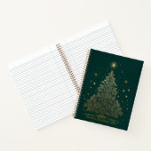 „Elegante Winter Celebration“ Notizblock (Innenseite)