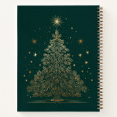 „Elegante Winter Celebration“ Notizblock (Rückseite)