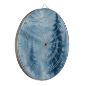 Elegante Winter Forest Corporate Holiday Geschenke Dartscheibe (Vorderseite Links)