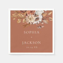 Elegante Winter-Gastgeschenke Hochzeiten im Herbst Serviette