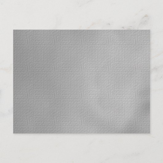 Elegante Winter Save the Date Hochzeit Erinnerung Ankündigungspostkarte (Rückseite)