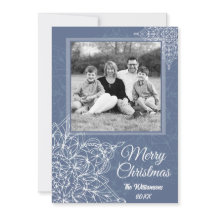 Elegante Winter White Snowflakes