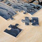 Elegante Winterkapelle Weihnachtsfeiertag Puzzle (Seite)