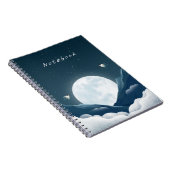 Elegante Wintervibes Classic Notizblock (Rechte Seite)