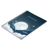 Elegante Wintervibes Classic Notizblock (Linke Seite)