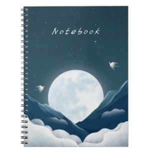 Elegante Wintervibes Classic Notizblock