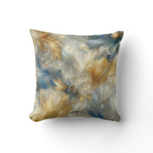 Elegante Wirbel in Gold, Silber, Blau, Gelb