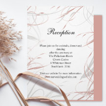 Elegante Wirbel Moderne Hochzeitsempfehlung