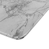 Elegante Wirbel Schneidebrett (Ecke)