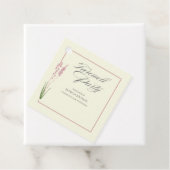 Elegante Womans Pastel Wildblume Farewell Party Geschenkanhänger (Beispiel)