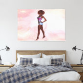Elegante Women Canvas Print Picture 10 Leinwanddruck (Insitu (Schlafzimmer))