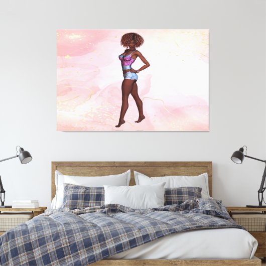 Elegante Women Canvas Print Picture 10 Leinwanddruck (Insitu (Schlafzimmer))