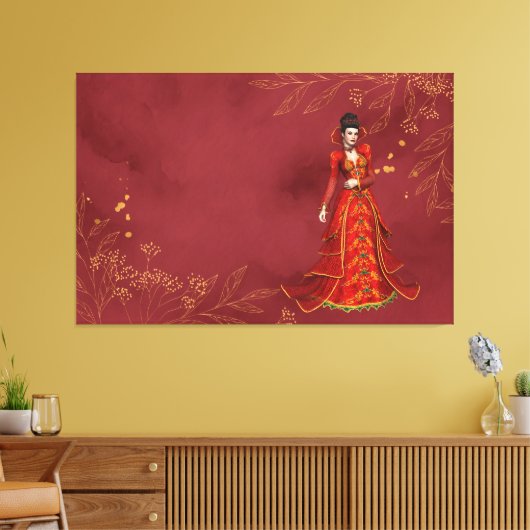 Elegante Women Canvas Print Picture 17 Leinwanddruck (Insitu (Wohnzimmer))