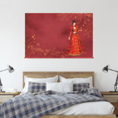 Elegante Women Canvas Print Picture 17 Leinwanddruck (Insitu (Schlafzimmer))