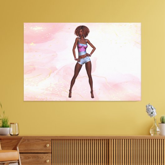 Elegante Women Canvas Print Picture 9 Leinwanddruck (Insitu (Wohnzimmer))