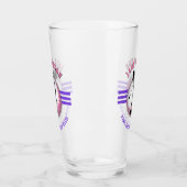 Elegante Women Golfer Design Glas (Links)